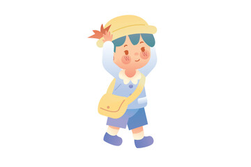 Human When They First Join Kindergarten | Human Develompent Illustration
