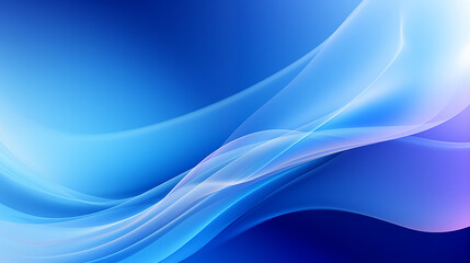 Obraz premium illustration abstract blue wave background_29