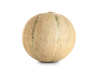 Sweet melon on white background
