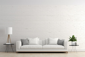 Interior blank wall background
