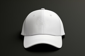 White cap design

