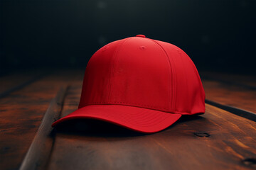 Red cap background | sign red cap background
 - obrazy, fototapety, plakaty