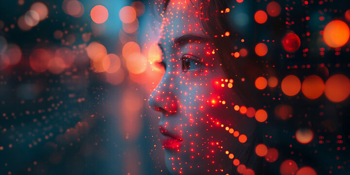 girl in the face of artificial intelligence