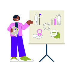 HR manager working on employee engagement