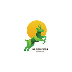 deer logo gradient