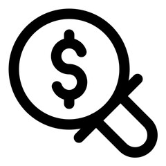 searching money icon