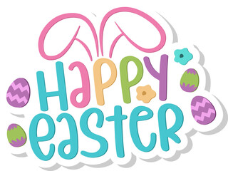 Happy Easter Sticker