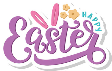 Happy Easter Sticker