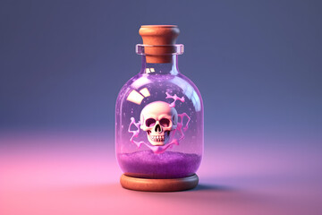 3d witch's Invisibility Potion