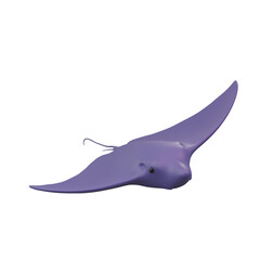 3D Stingray Illustration