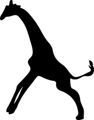 Girraffe Silhouette