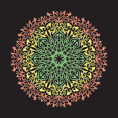 mandala art for design vintage decoration,book cover,motif,Ethnic design,logo,background,flyer,poster,banner,brochure,ornament