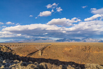 Rio Grande River Gorge Bridge, Taos, New Mexico