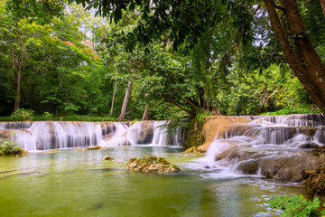Chet Sao Noi Waterfall, Saraburi Thailand.
