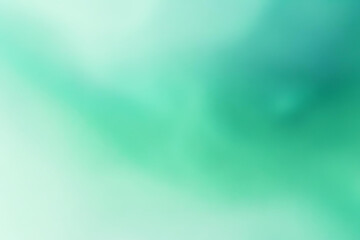 Obraz premium Abstract gradient smooth Blurred Smoke Aquamarine Green background image