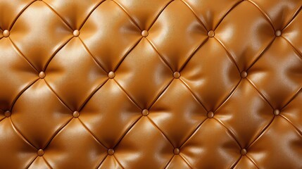 Brown Leather Diamond Tufted Furniture texture background