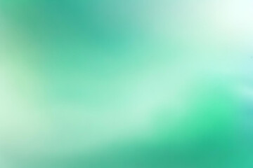 Obraz premium Abstract gradient smooth Blurred Smoke Aquamarine Green background image