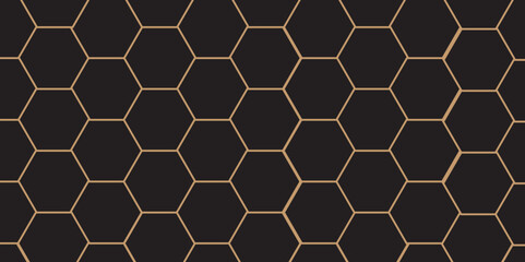 Abstract 3d background. Abstract black background with hexagons. Abstract hexagon polygonal pattern background vector. seamless bright white abstract honeycomb background.