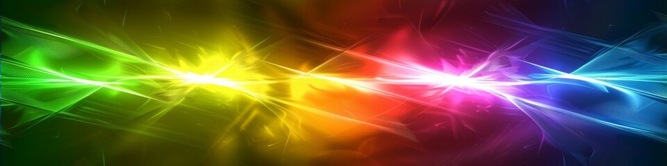 Obraz premium Luminous Data Flow: Abstract Network Concept