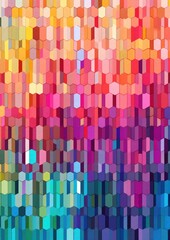Colorful background with numerous squares