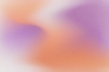 Grainy background purple orange gradient