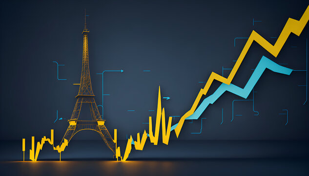 France Economy Improves and Returns to Normal After Crisis Created With Generative Ai