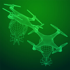 Military Combat Bomber Drone