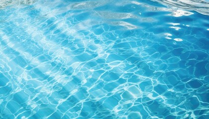 Fototapeta na wymiar Water in sea swimming pool rippled water detail hd background