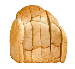 Sliced bread isolated