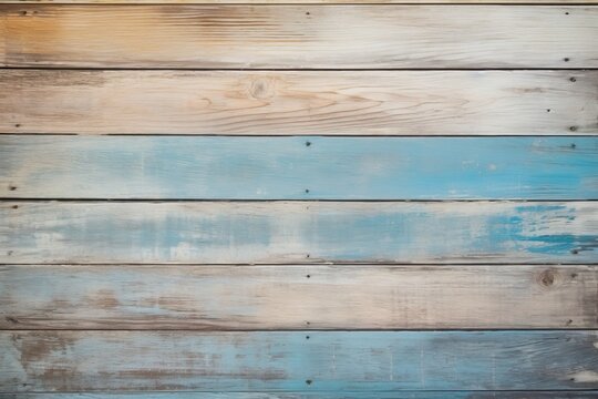 Old painted wooden board rustic wooden background