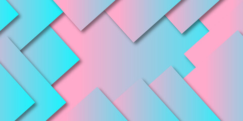 abstract background with soft gradient color and dynamic shadow on background. Color blank for presentations, copy space's Memphis Papercut Style and Pastel Color for Wallpaper Beautiful.