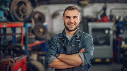 Mechanic with a Smile
