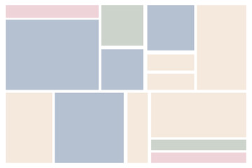 Fototapeta premium Vector Square Vintage Colors Background Abstract for your Graphic Resource Design