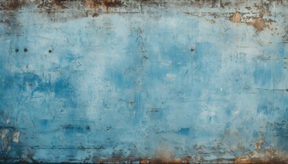 Old weathered painted grunge metal sheet