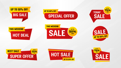 Discount Sale Banner vector template. special offer, big sale, final sale, flash sale background. Discount Promotion marketing poster design for web and Social.