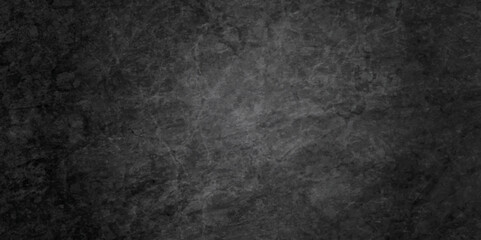 Dark black slate texture in natural pattern with high resolution for background wall. Black abstract grunge background. Dark rock texture black stone. Background of blank natural aged blackboard wall.