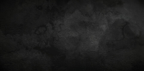 Dark black slate texture in natural pattern with high resolution for background wall. Black abstract grunge background. Dark rock texture black stone. Background of blank natural aged blackboard wall.