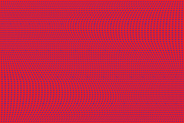 Bright red polka dot pop art halftone pattern  © Miubewa 