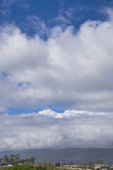 winter storm waves at Rincon point in California