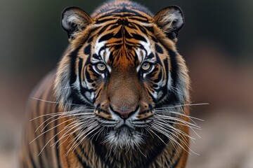 Portrait of a Fearsome Tiger: The Power and Majesty of the Wild