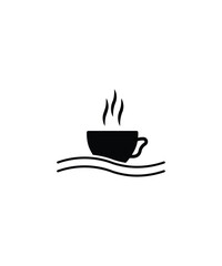 tea cup icon, vector best flat icon.