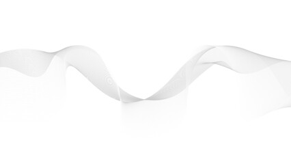 Abstract background with curved lines and waves. Perfect for any use. Abstract wave element for design. Digital frequency track equalizer. Stylized line art background. Vector illustration of smoky wa