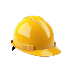 Fototapeta premium a yellow safety helmet png