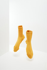 靴下　socks -イエロー-