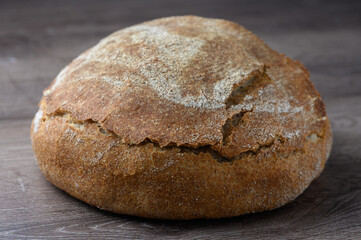 whole grain freshly baked bread on the table 4