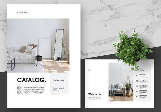 Clean Professioanl Home Decoration Catalog