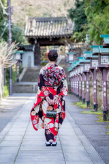 Obraz premium Kimono