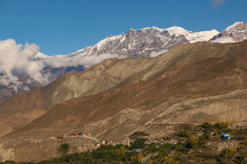 Landscape of Mustang in Nepal | landscape in the himalayas