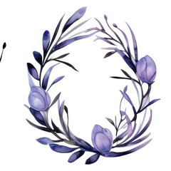 watercolor floral arrangement  elegant 
featuring types of flowers and leaves for card, invitation decoration,wedding