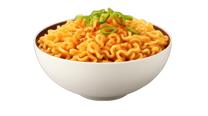 Bowl with instant noodles png